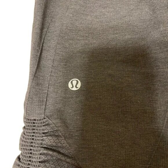 Lululemon Ebb to Street Gray Seamless Capri Leggings - Picture 5 of 5